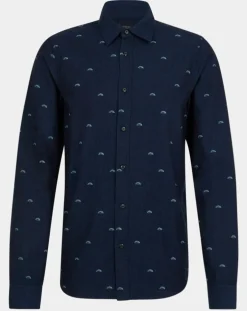 Homme Scotch & Soda Chemises^Chemise Regular Fit imprimée Soleil bleu marine