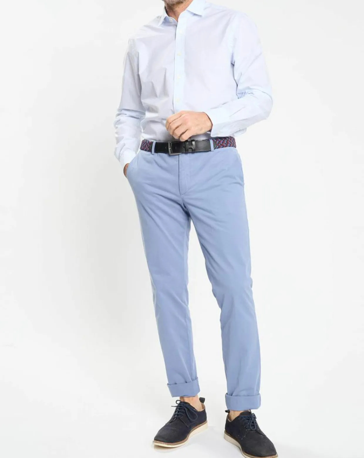 Homme Hackett London Chemises^Chemise Regular Fit imprimée bleu clair