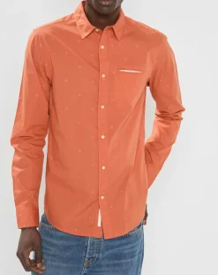 Chemise Regular Fit Pocket imprimée orange clair-Scotch & Soda Best