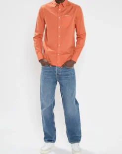 Chemise Regular Fit Pocket imprimée orange clair-Scotch & Soda Best