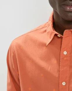 Chemise Regular Fit Pocket imprimée orange clair-Scotch & Soda Best