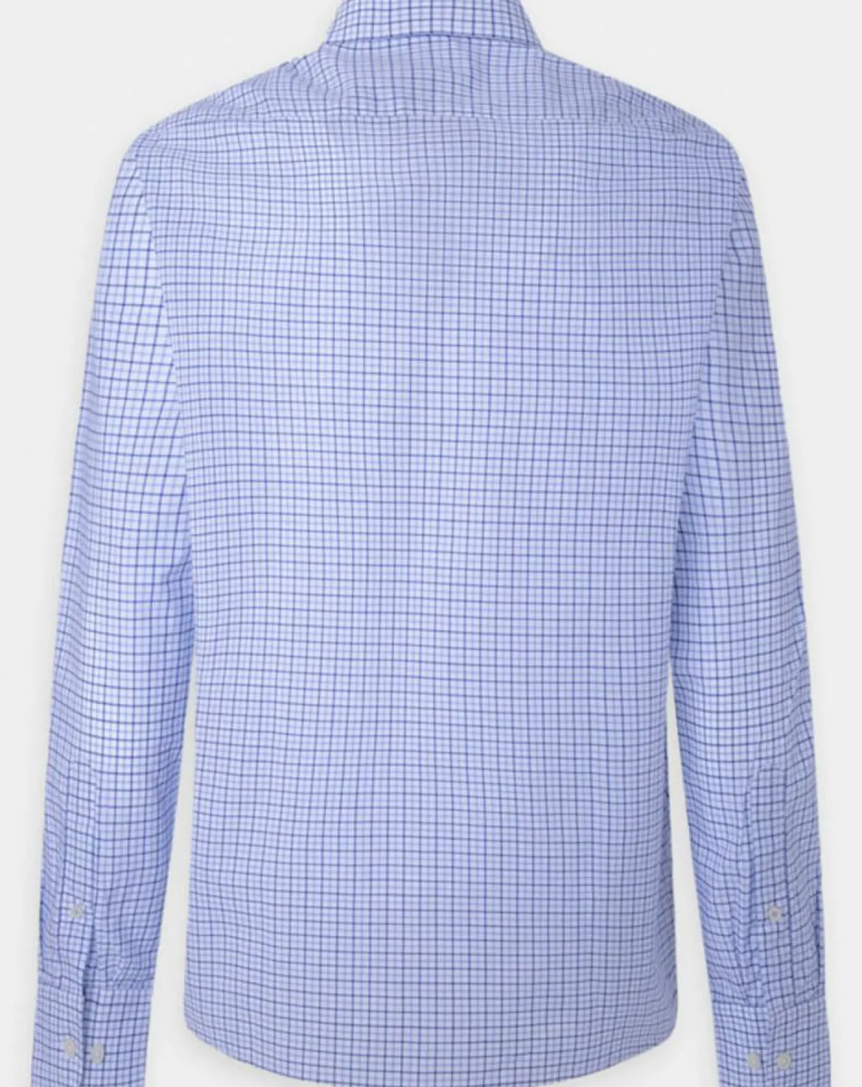 Chemise Regular Fit vichy tricolore bleue-Hackett London New