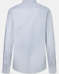 Chemise Regular Fit vichy tricolore blanc/kaki-Hackett London Hot