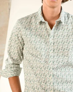 Homme Harris Wilson Chemises^Chemise regular Nancy en Popeline imprimée blanc /multicolore