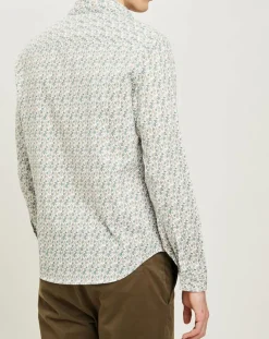 Homme Harris Wilson Chemises^Chemise regular Nancy en Popeline imprimée blanc /multicolore