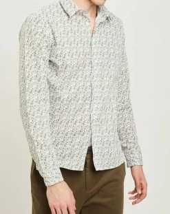 Homme Harris Wilson Chemises^Chemise regular Nancy en Popeline imprimée blanc /multicolore