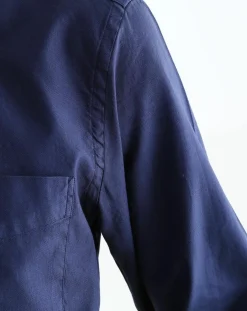 Chemise Regular Pal Pat piquée marine-Hartford Discount