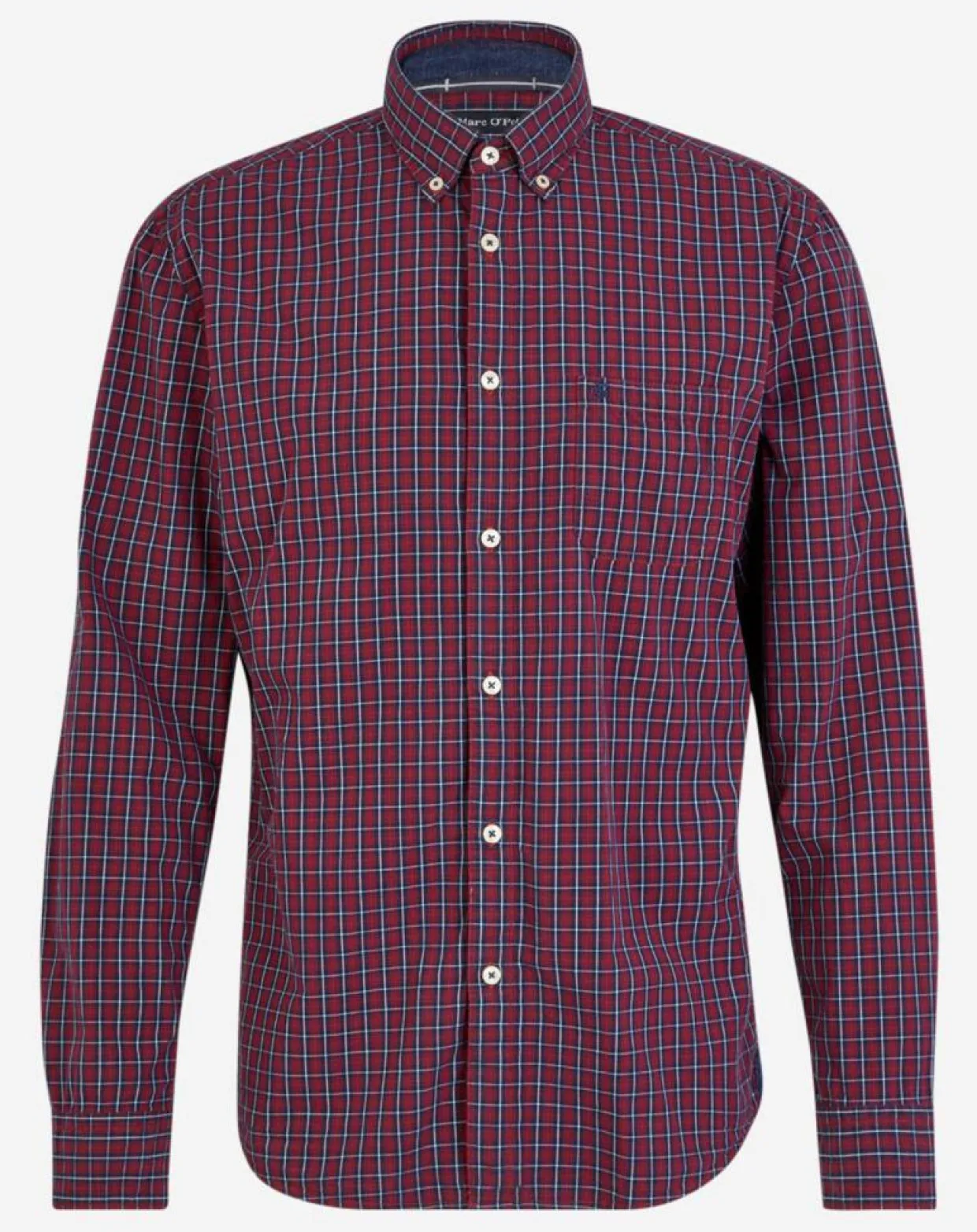 Chemise regular Pocket carreaux rouge/bleu/blanc-Marc O'Polo Best