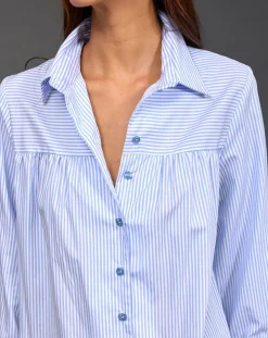 Femme Lauren Vidal Chemises^Chemise Risa ciel