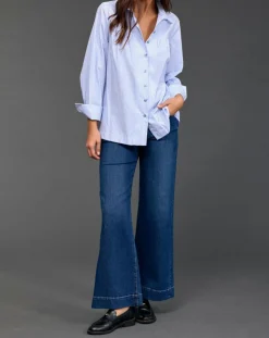 Femme Lauren Vidal Chemises^Chemise Risa ciel