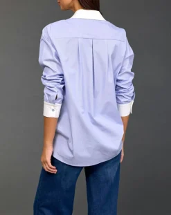 Femme Lauren Vidal Chemises^Chemise Sari ciel