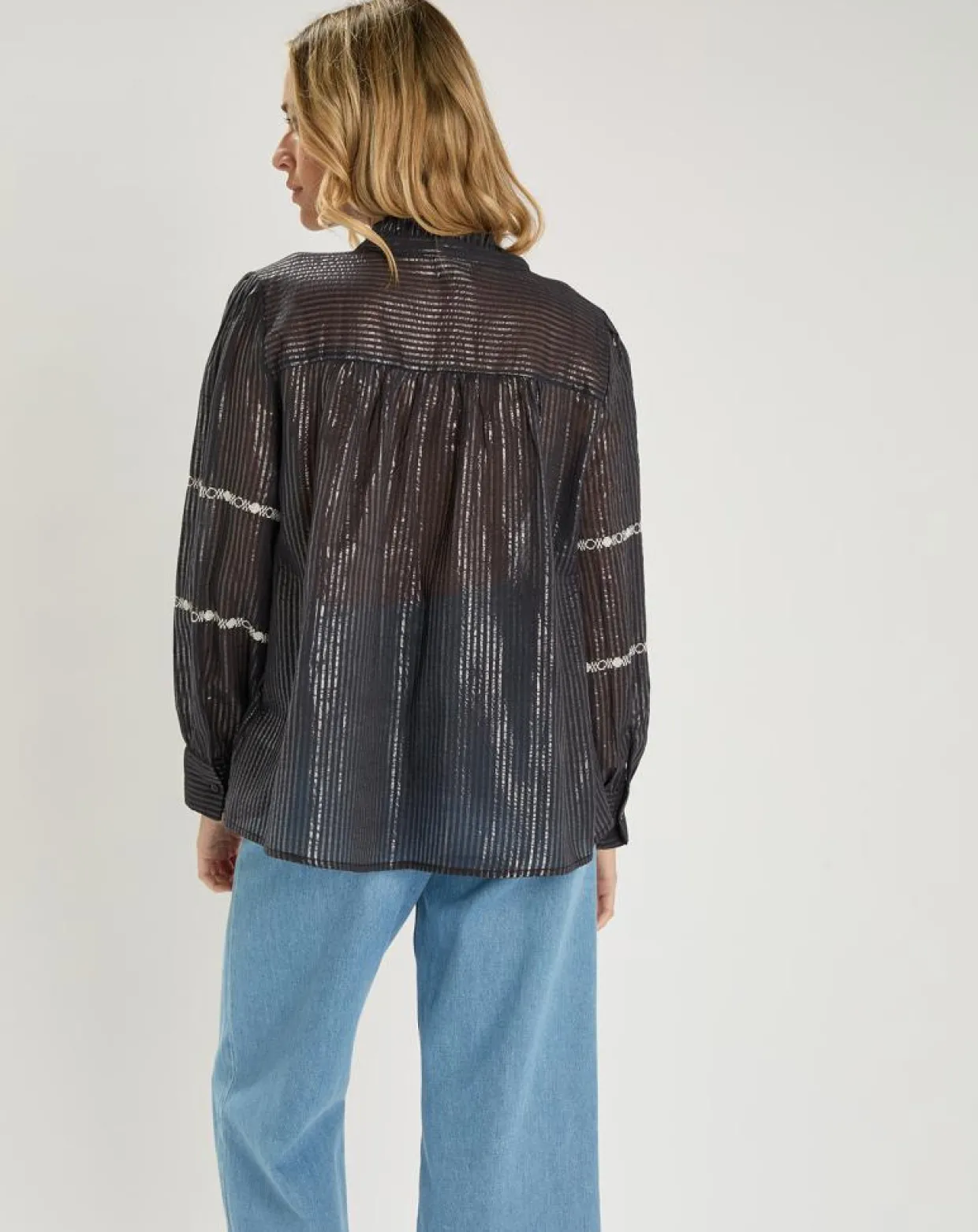Femme An'ge Chemises^Chemise Sarika noire
