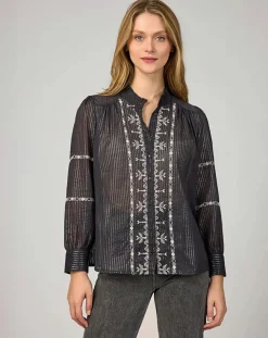 Femme An'ge Chemises^Chemise Sarika noire