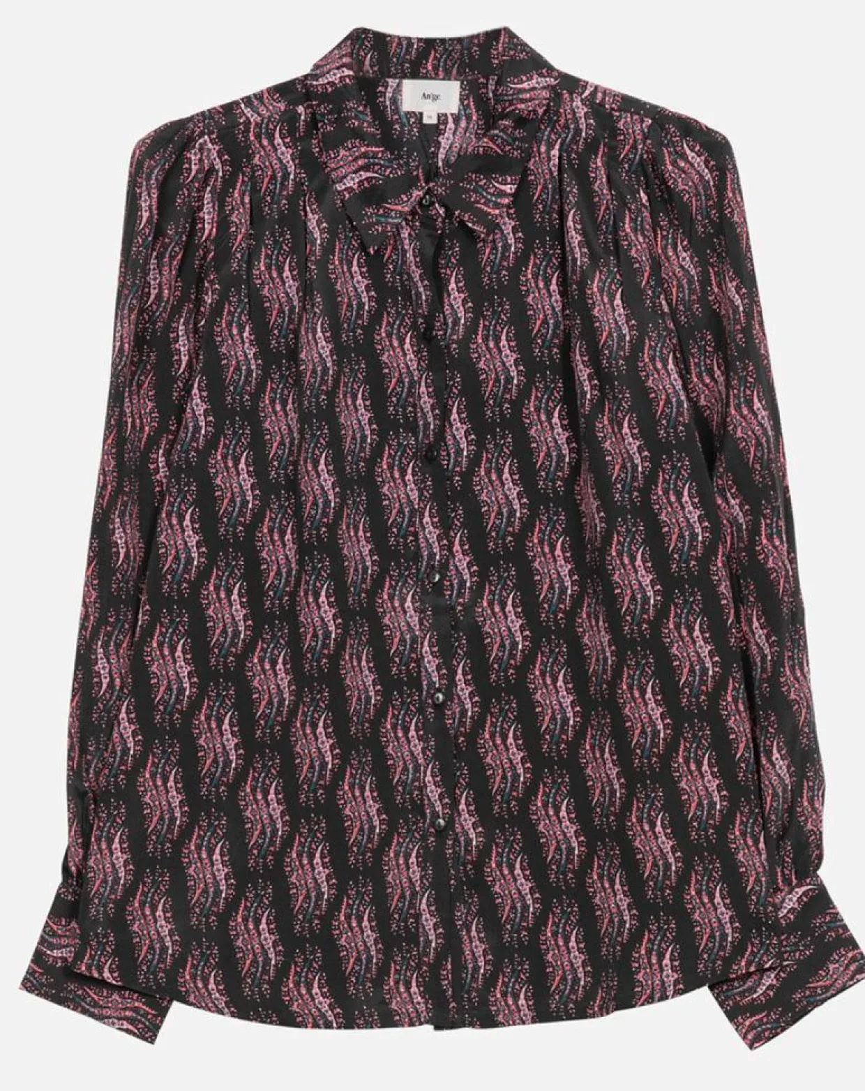 Femme An'ge Chemises^Chemise Saturne imprimé lony noir