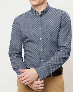 Homme Marc O'Polo Chemises^Chemise shapped fit bleue