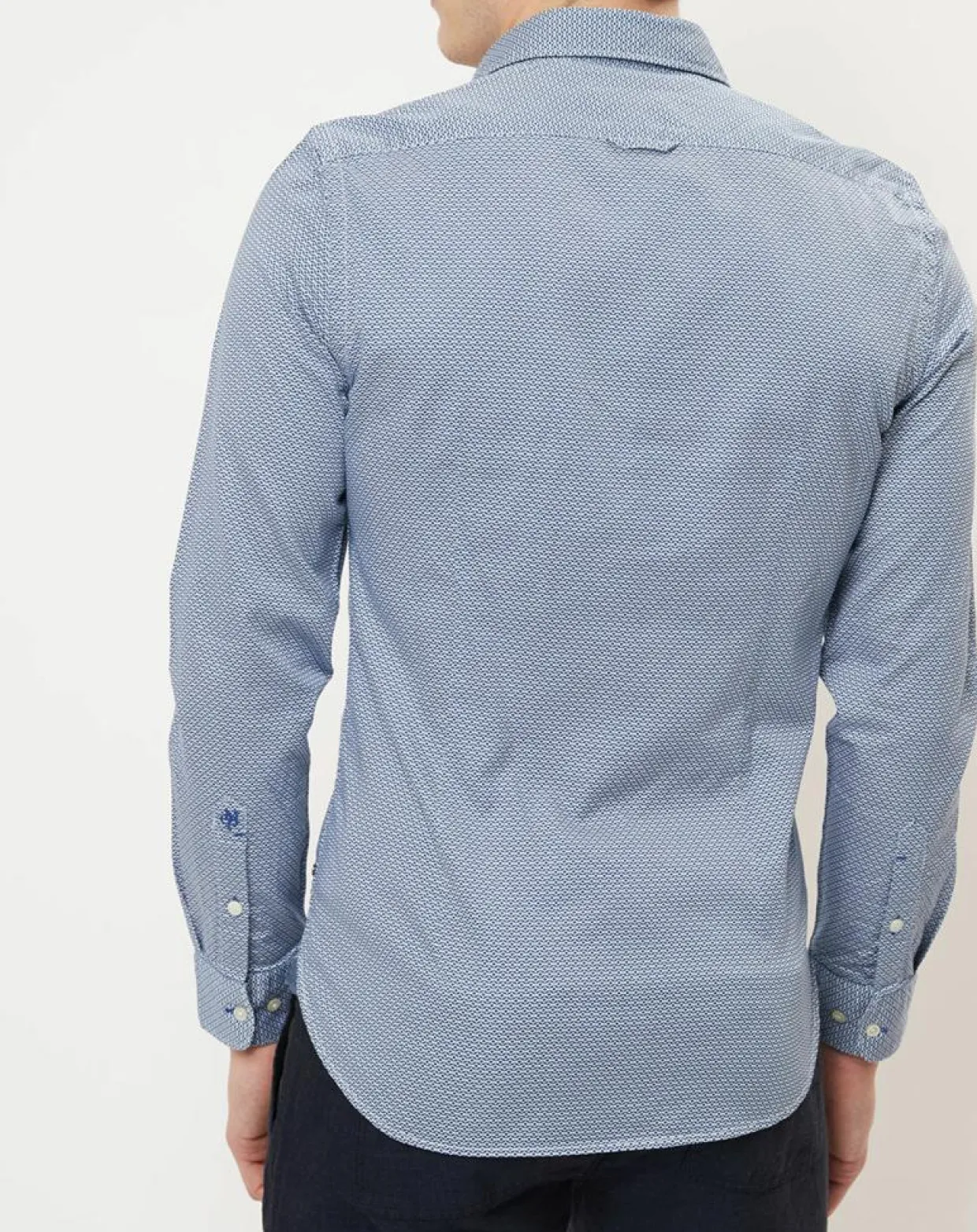 Chemise shapped fit bleue-Marc O'Polo Clearance
