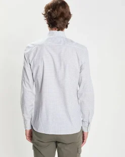 Chemise Slim Fit à carreaux vert/multicolore-Hackett London Sale