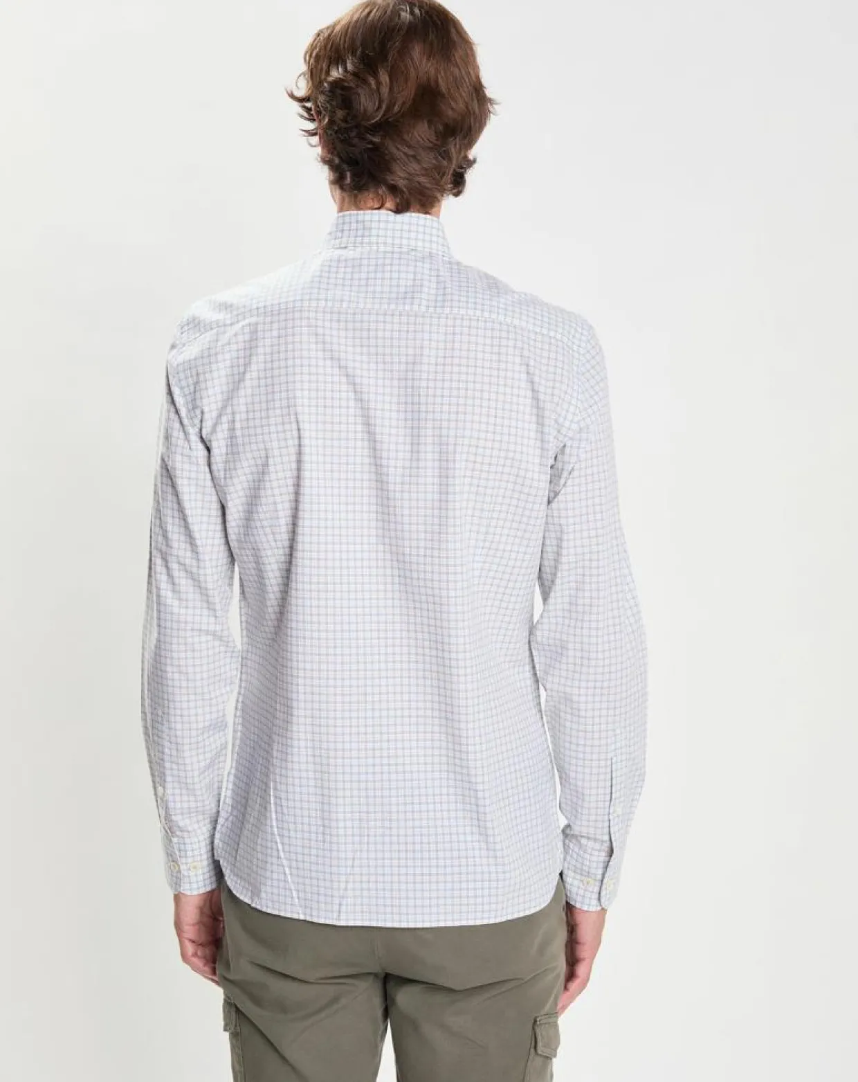Chemise Slim Fit à carreaux vert/multicolore-Hackett London Sale
