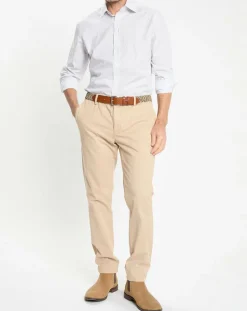 Homme Hackett London Chemises^Chemise Slim Fit à micro imprimé géométrique blanche