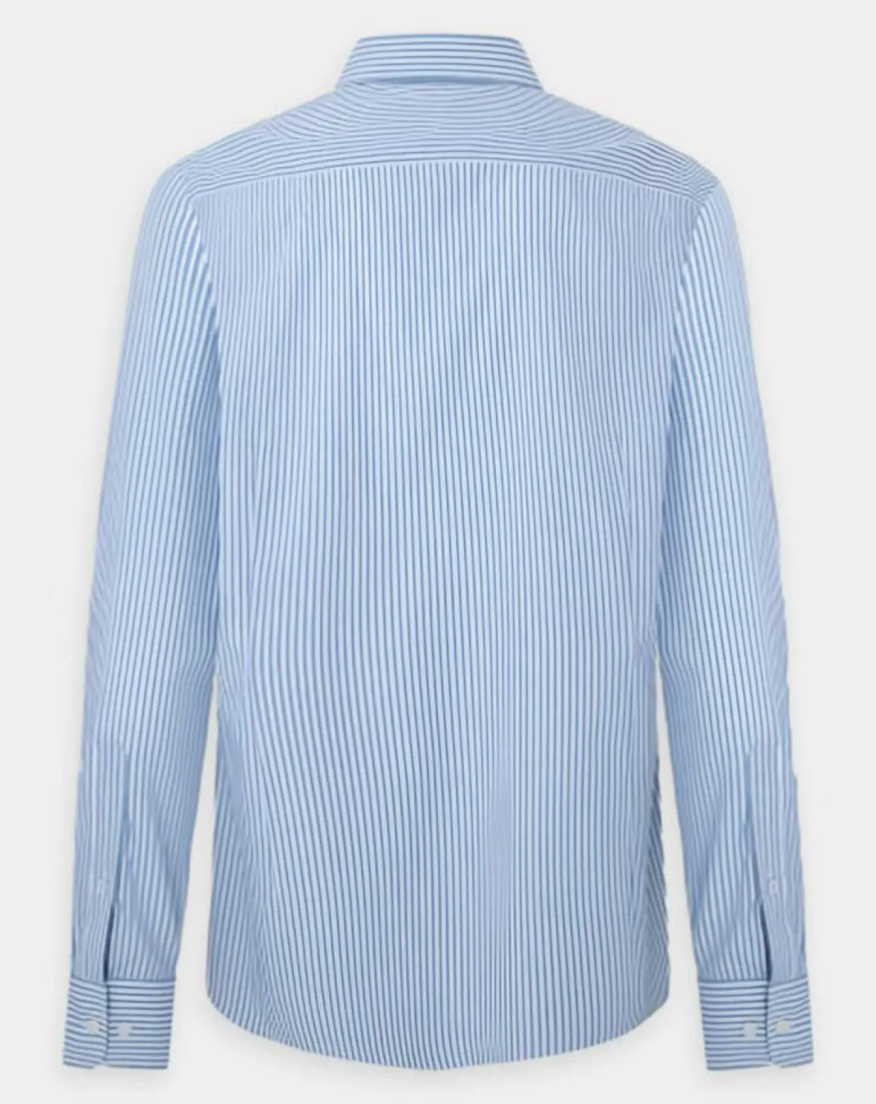 Chemise Slim Fit à rayures bleu clair-Hackett London Hot
