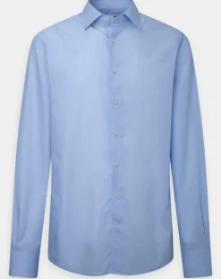 Chemise Slim Fit à rayures Milleraies bleu ciel-Hackett London Clearance