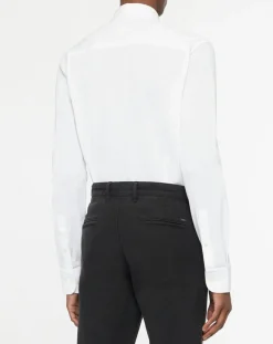 Chemise Slim Fit blanche-Hackett London Discount