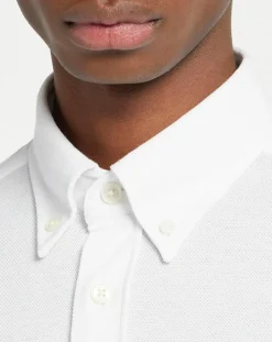 Chemise Slim Fit blanche-Hackett London Discount