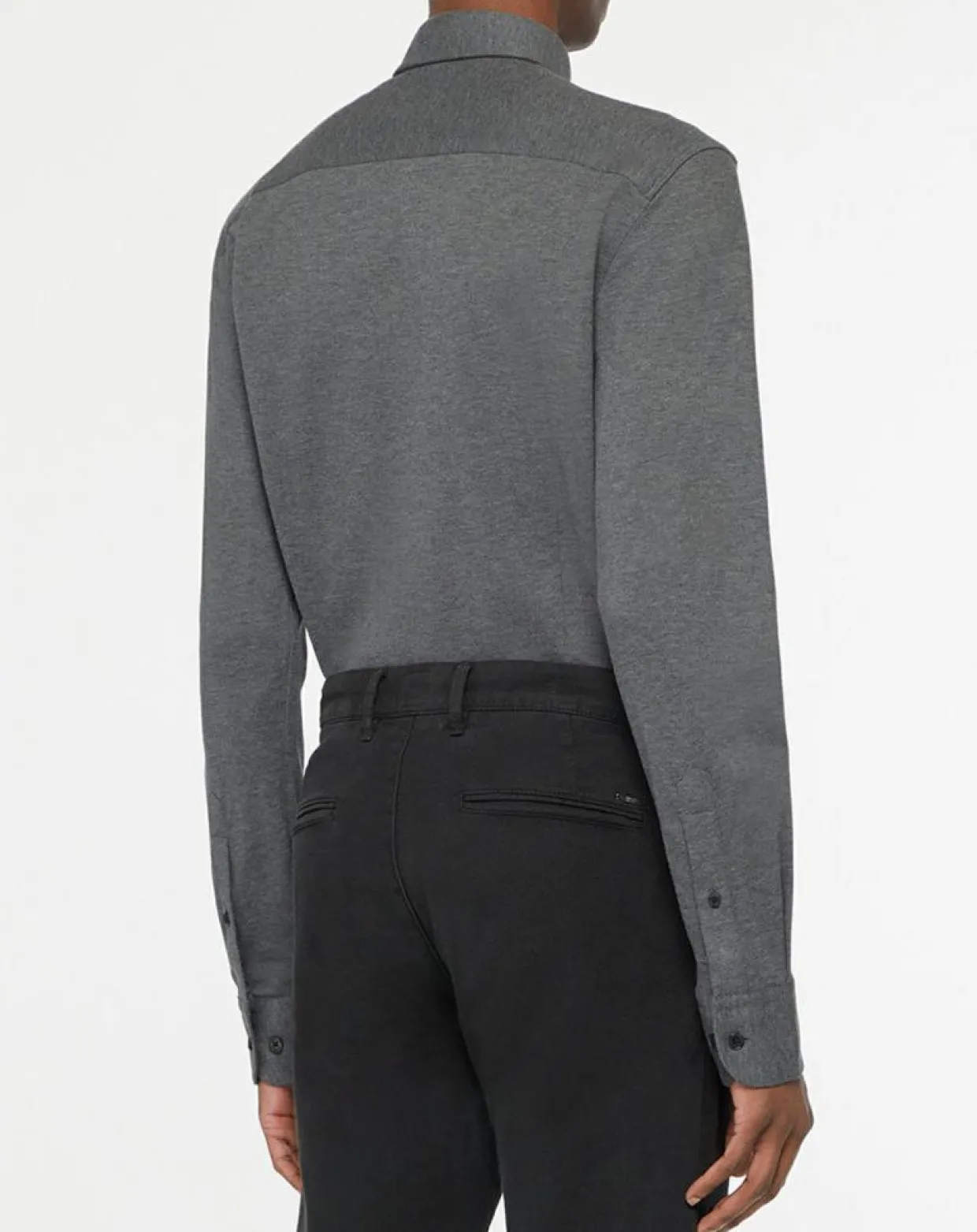 Homme Hackett London Chemises^Chemise Slim Fit gris moyen