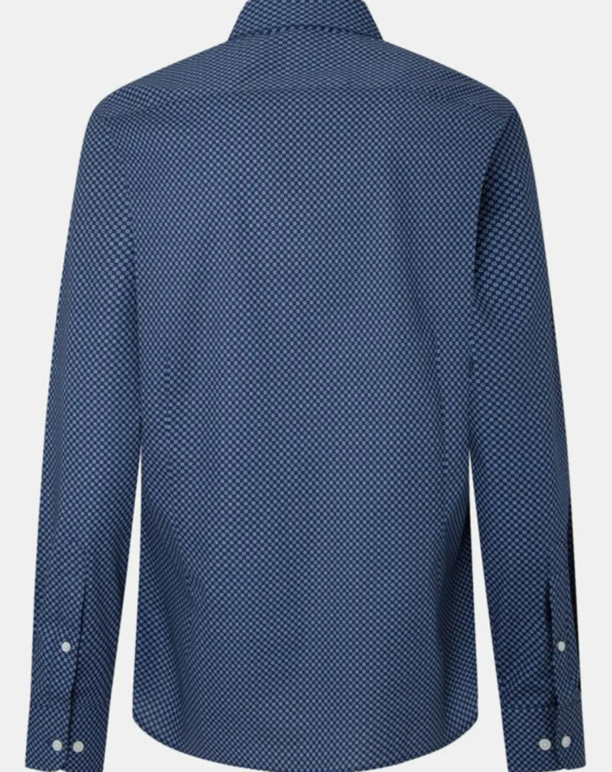 Chemise Slim Fit imprimée bleu foncé-Hackett London New