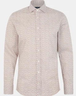 Homme Hackett London Chemises^Chemise Slim Fit imprimée blanc/multicolore