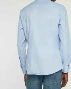 Homme Hackett London Chemises^Chemise Slim Fit Oposit Arabesk bleu clair