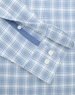Homme Hackett London Chemises^Chemise Slim Fit Oxford à carreaux bleu/blanc