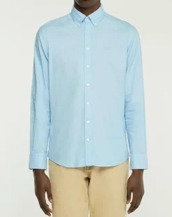 Homme Hackett London Chemises^Chemise Slim Fit Oxford bleu clair