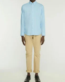 Homme Hackett London Chemises^Chemise Slim Fit Oxford bleu clair