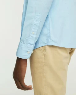 Homme Hackett London Chemises^Chemise Slim Fit Oxford bleu clair