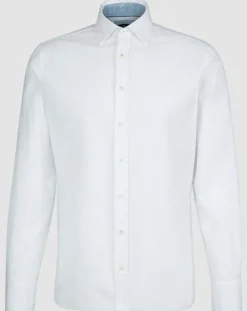 Homme Hackett London Chemises^Chemise Slim Fit Patch Coude blanche