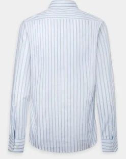 Chemise Slim Fit Smart à rayures bleu/blanc-Hackett London Online