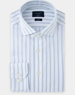 Chemise Slim Fit Smart à rayures bleu/blanc-Hackett London Online