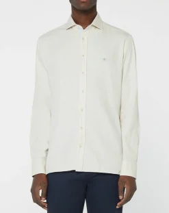 Homme Hackett London Chemises^Chemise Slim Fit Trim Twil Sport beige