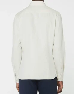 Homme Hackett London Chemises^Chemise Slim Fit Trim Twil Sport beige