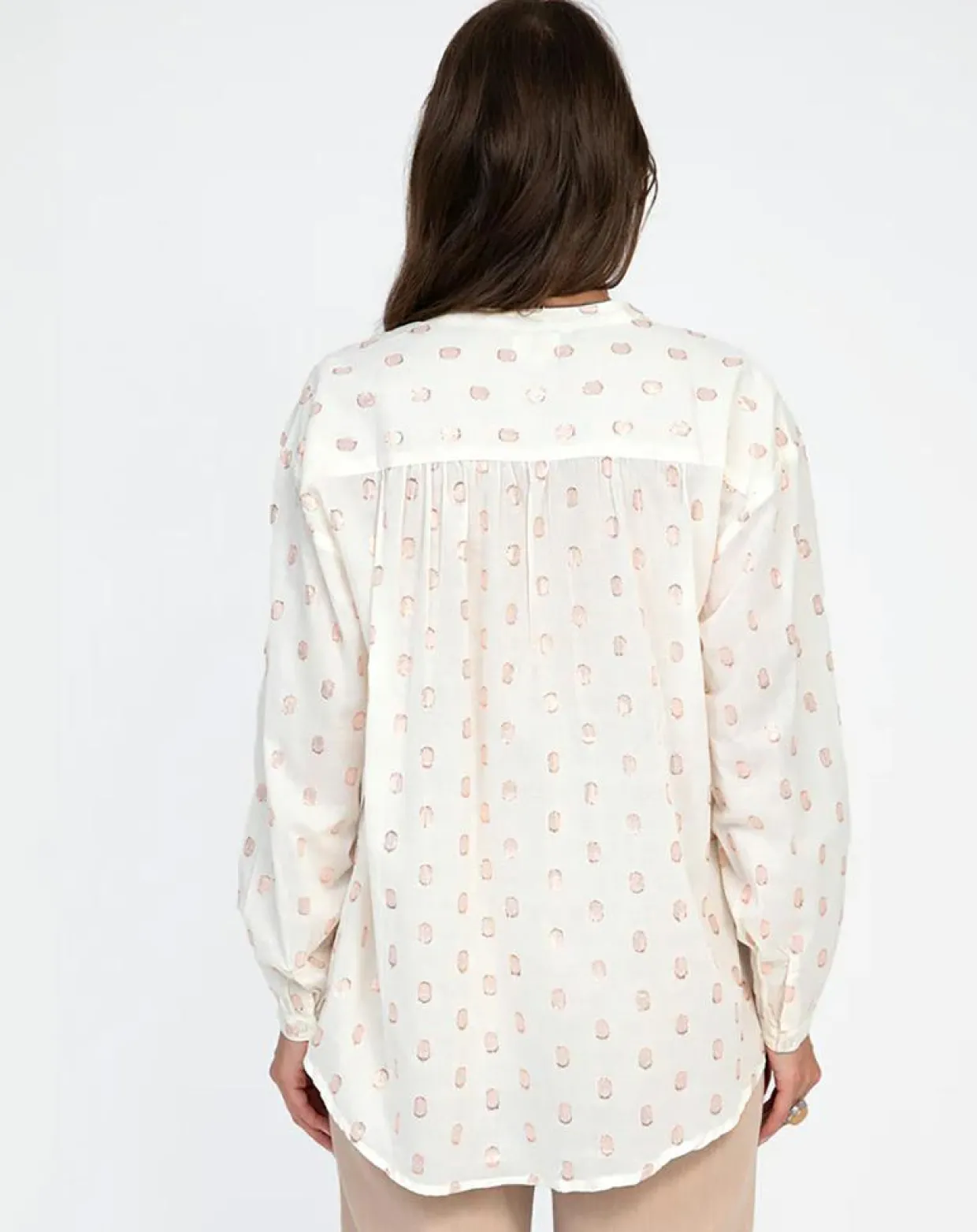 Chemise Sylvany crème-An'ge Outlet