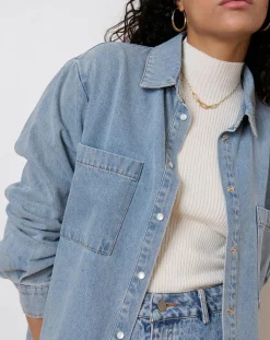 Femme Garance Paris Chemises^Chemise Teo bleue
