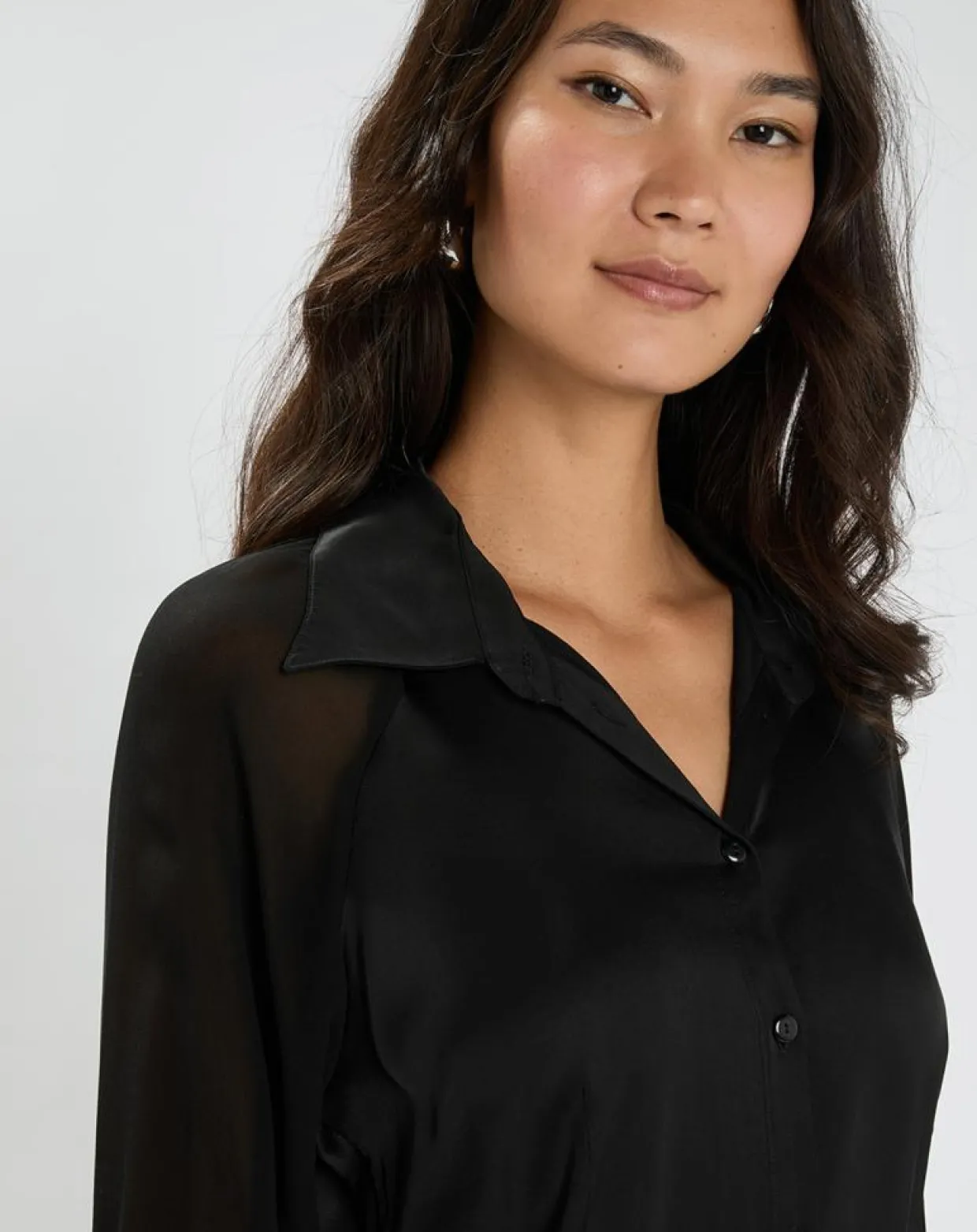 Chemise Vega noire-Lauren Vidal