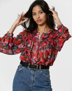 Chemise Victoire multicolore-The Korner Clearance