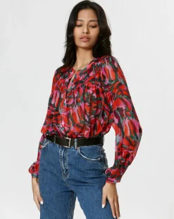Chemise Victoire multicolore-The Korner Clearance