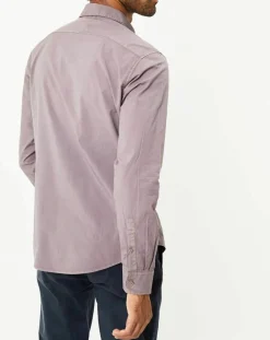 Homme Dockers Chemises^Chemise WaterLess Alpha Spread Colla parme