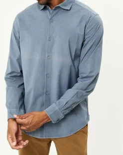Chemise WaterLess Alpha Spread Colla bleue-Dockers Hot