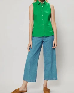 Femme J.Crew Chemises^Chemise Weston Stretch verte