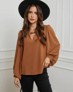 Femme Alice & Charlotte Chemises^Chemisier Charlotte camel