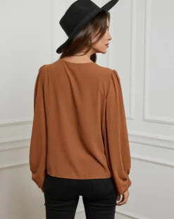 Femme Alice & Charlotte Chemises^Chemisier Charlotte camel